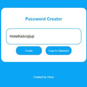 The icon of my project, Password-Generator
